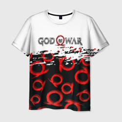 Мужская футболка 3D God of war pattern скандинавия