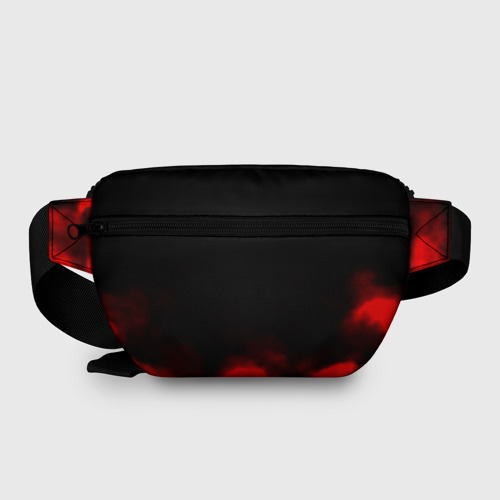 Поясная сумка 3D NBA абстрактные красные краски лого - фото 2