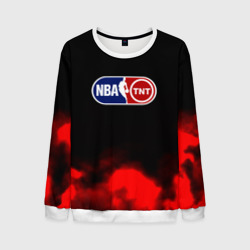 Мужской свитшот 3D NBA абстрактные красные краски лого