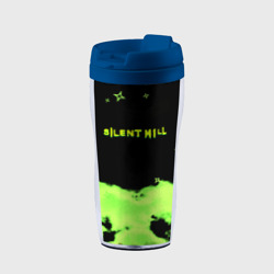 Термокружка-непроливайка Silent hill зелёный смок сити токсик