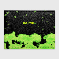 Обложка для студенческого билета Silent hill зелёный смок сити токсик