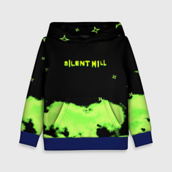 Детская толстовка 3D Silent hill зелёный смок сити токсик