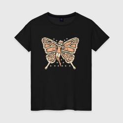 Фея-бабочка – Женская футболка хлопок с принтом купить со скидкой в -20%