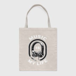 Шоппер BioNature Музыка is my life