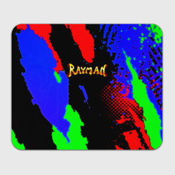 Прямоугольный коврик для мышки Rayman краски игра на позитиве