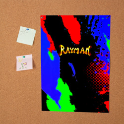 Постер Rayman краски игра на позитиве - фото 2