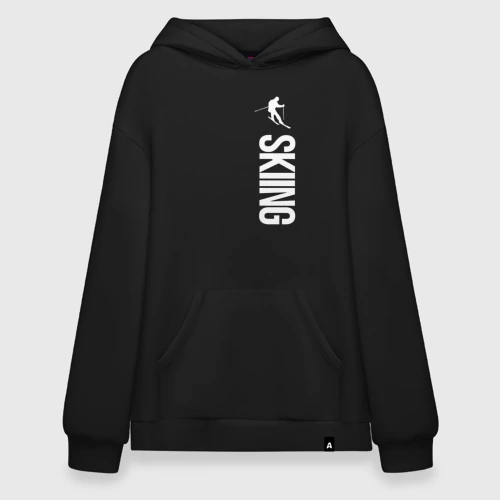 Худи SuperOversize хлопок Горнолыжный спорт