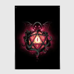 Постер Cthulhu - d20