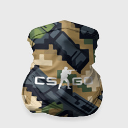 Бандана-труба 3D Counter Strike - pixel military pattern