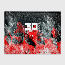 Обложка для студенческого билета Seconds to mars fire 