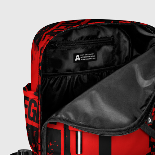 Женский рюкзак 3D с принтом Rainbox six краски, фото #5