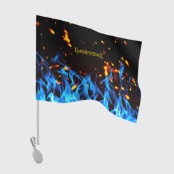 Флаг для автомобиля Evanescence огонь рок группа