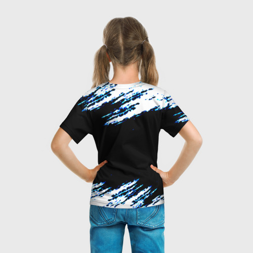 Детская футболка 3D Death stranding kojima game краски штрихи, цвет 3D печать - фото 6