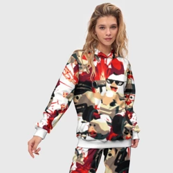 Женский костюм с толстовкой 3D Чикен Ган разборка - фото 2