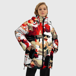 Женская зимняя куртка Oversize Чикен Ган разборка - фото 2