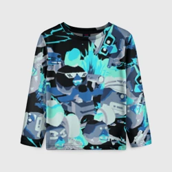 Детский лонгслив 3D Chicken Gun разборка