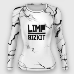 Женский рашгард 3D Limp bizkit storm black