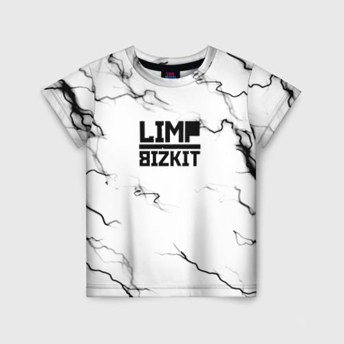 Детская футболка 3D Limp bizkit storm black, цвет 3D печать