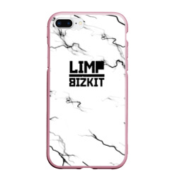 Чехол для iPhone 7Plus/8 Plus матовый Limp bizkit storm black