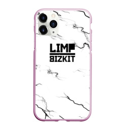 Чехол для iPhone 11 Pro Max матовый Limp bizkit storm black