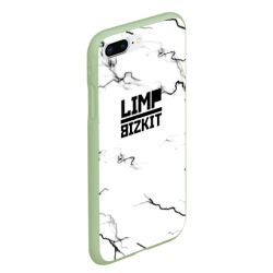 Чехол для iPhone 7Plus/8 Plus матовый Limp bizkit storm black - фото 2