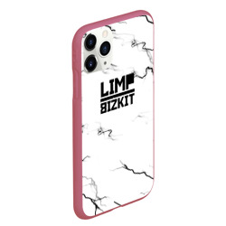 Чехол для iPhone 11 Pro Max матовый Limp bizkit storm black - фото 2