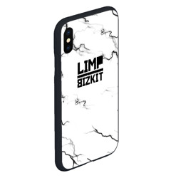 Чехол для iPhone XS Max матовый Limp bizkit storm black - фото 2