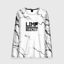 Мужской лонгслив 3D Limp bizkit storm black