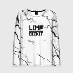 Женский лонгслив 3D Limp bizkit storm black