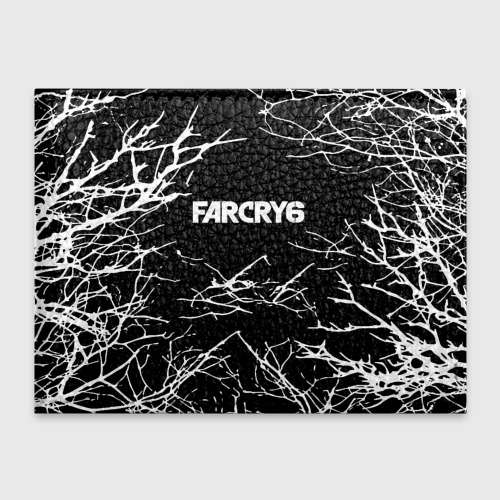 Обложка для студенческого билета Farcry ночь деревья гейм, цвет красный
