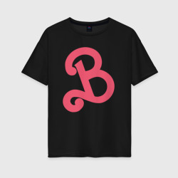 Это Барби – Женская футболка хлопок Oversize с принтом купить со скидкой в -16%