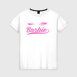 Barbie blink – Женская футболка хлопок с принтом купить со скидкой в -20%