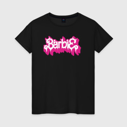 Barbie pink – Женская футболка хлопок с принтом купить со скидкой в -20%
