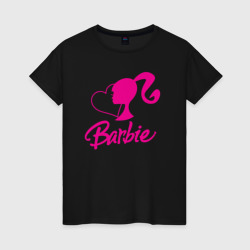 Barbie heart – Женская футболка хлопок с принтом купить со скидкой в -20%