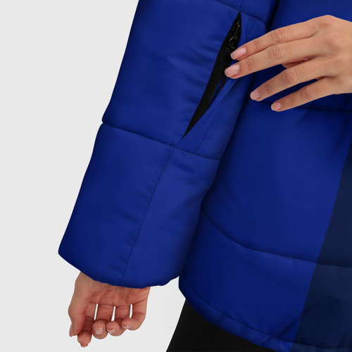 Женская зимняя куртка 3D с принтом Спортивные девяностые, фото #4