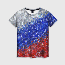 Драгоценные камни России – Женская футболка 3D с принтом купить со скидкой в -26%