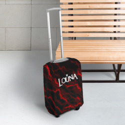 Чехол для чемодана 3D Louna storm рок группа - фото 2