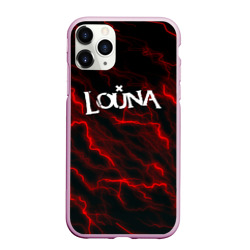 Чехол для iPhone 11 Pro Max матовый Louna storm рок группа