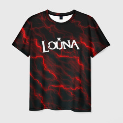Мужская футболка 3D Louna storm рок группа