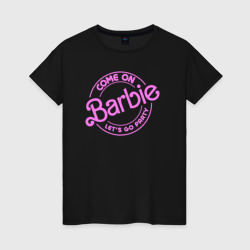 Party Barbie – Женская футболка хлопок с принтом купить со скидкой в -20%