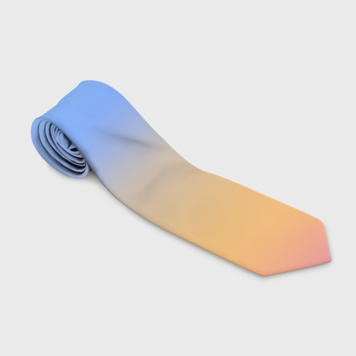 Галстук 3D Голографический цветной градиент
