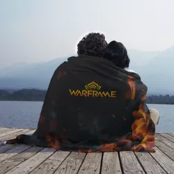 Плед 3D Warframe шутер flame - фото 2