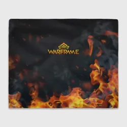 Плед 3D Warframe шутер flame