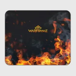 Прямоугольный коврик для мышки Warframe шутер flame