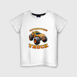 Крутой внедорожник – Детская футболка хлопок с принтом купить со скидкой в -20%
