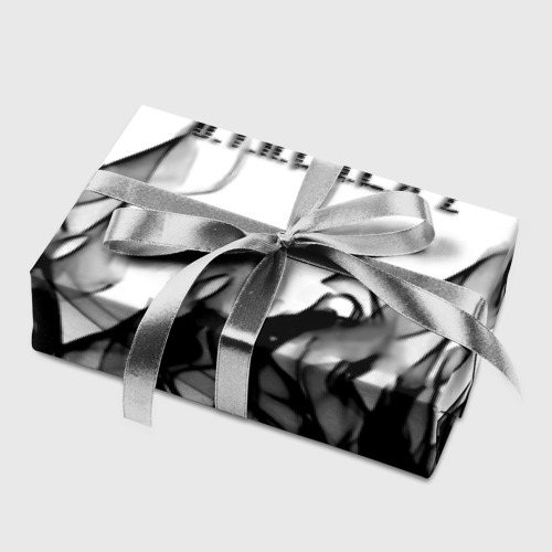 Бумага для упаковки 3D Stalker 2 черный огонь абстракция - фото 5