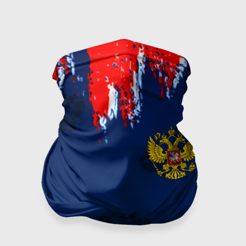 Бандана-труба 3D Россия спорт краски текстура, цвет 3D печать