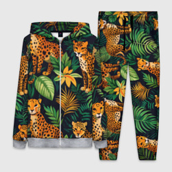 Женский костюм 3D Леопарды в джунглях