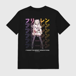 Мужская футболка хлопок Mage elf Frieren