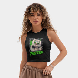 Женская укороченная майка-топ хлопок Frieren mage elf - фото 2